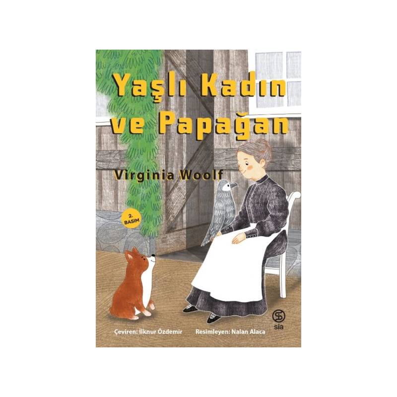 Yaşlı Kadın Ve Papağan