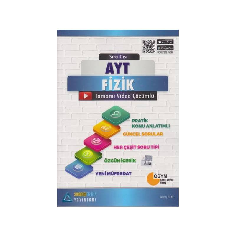 Sıradışı Analiz Ayt Fizik Konu Özetli Tamamı Çözümlü Soru Bankası Yeni