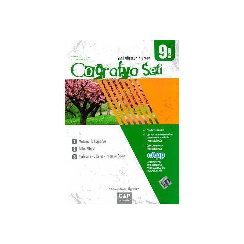 Çap 9. Sınıf Coğrafya Seti