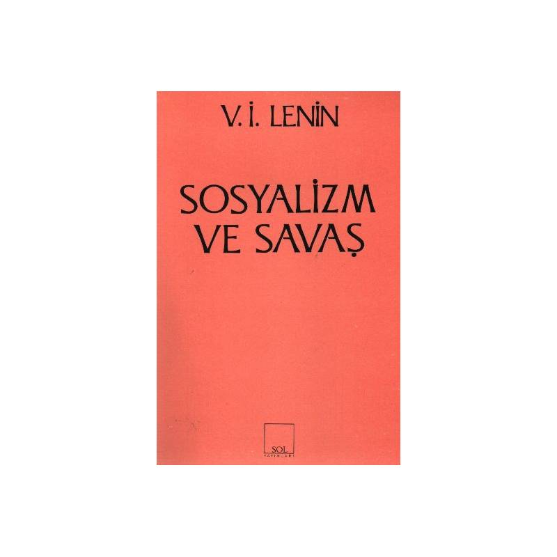 Sosyalizm Ve Savaş