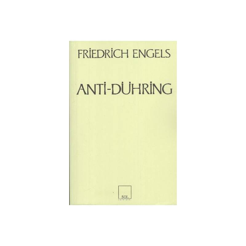 Anti Dühring Bay Eugen Dühring Bilimi Altüst Ediyor