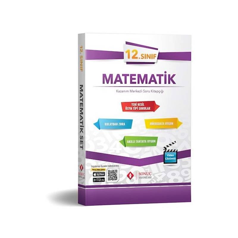 Sonuç 12. Sınıf Matematik Set Kazanım Merkezli Soru Kitapçığı Yeni