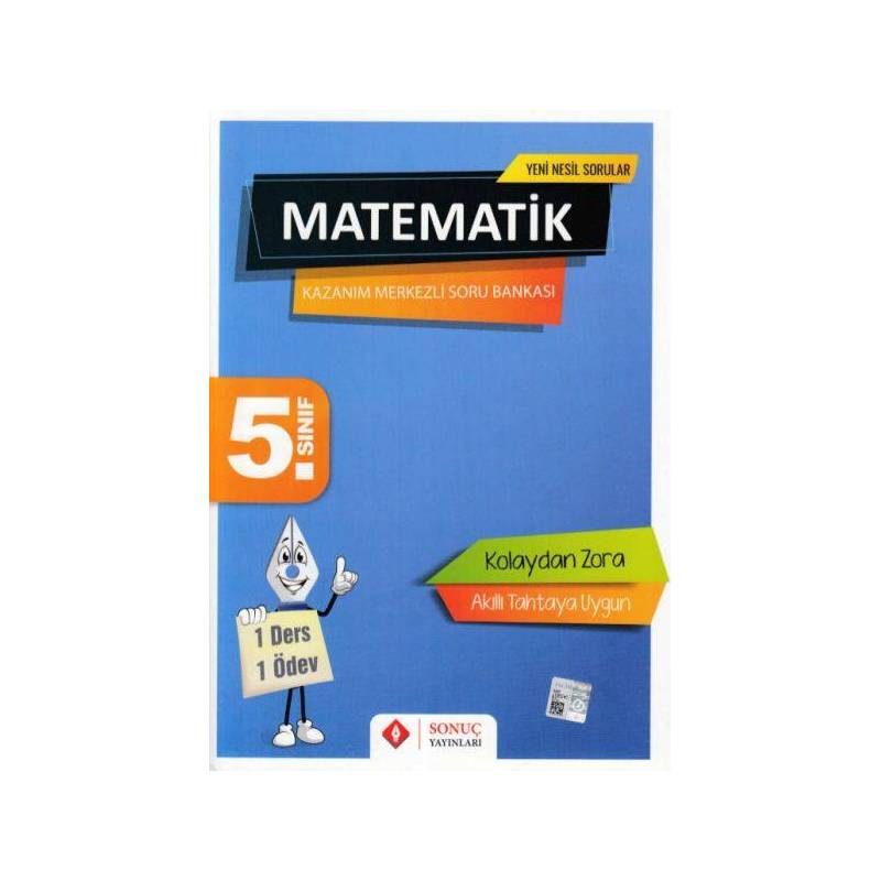 Sonuç 5. Sınıf Matematik Kazanım Merkezli Soru Bankası Seti Yeni