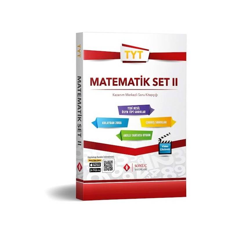 Sonuç Tyt Matematik Set Ii Kazanım Merkezli Soru Kitapçığı Yeni