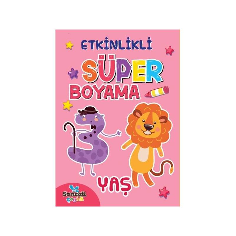 Etkinlikli Süper Boyama 3 Yaş