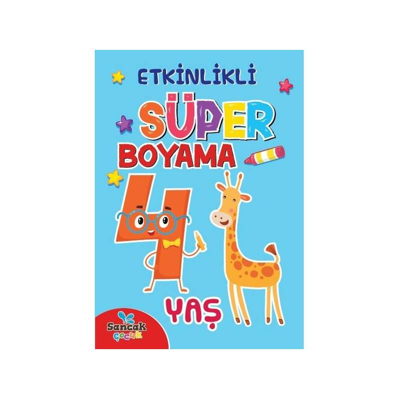 Etkinlikli Süper Boyama 4 Yaş