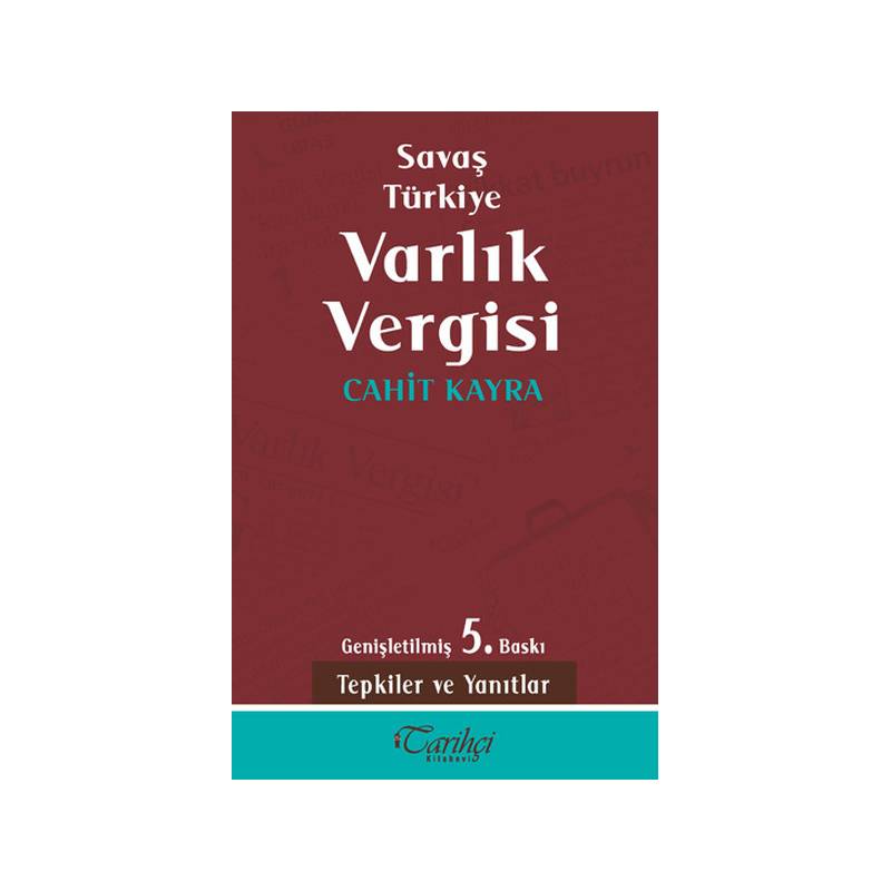 Savaş Türkiye Varlık Vergisi