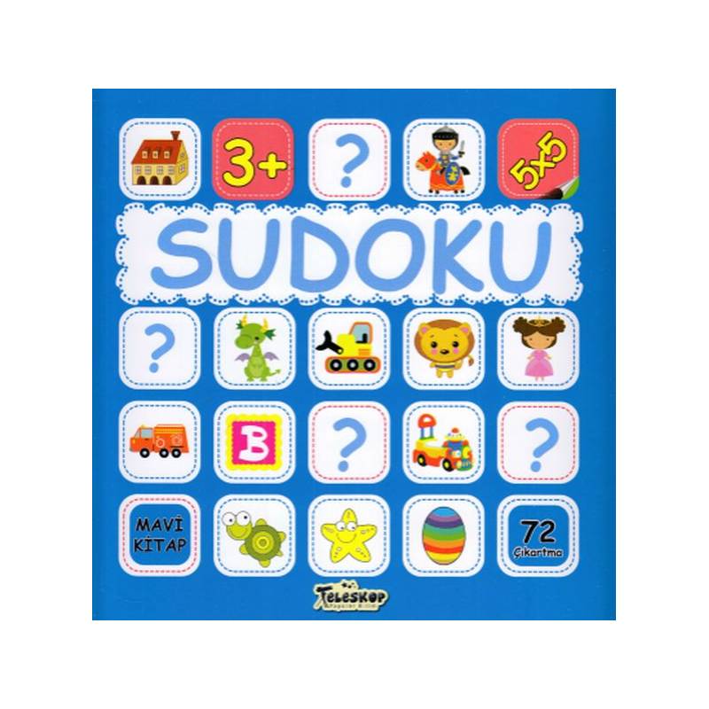 Sudoku 5X5 Mavi Kitap