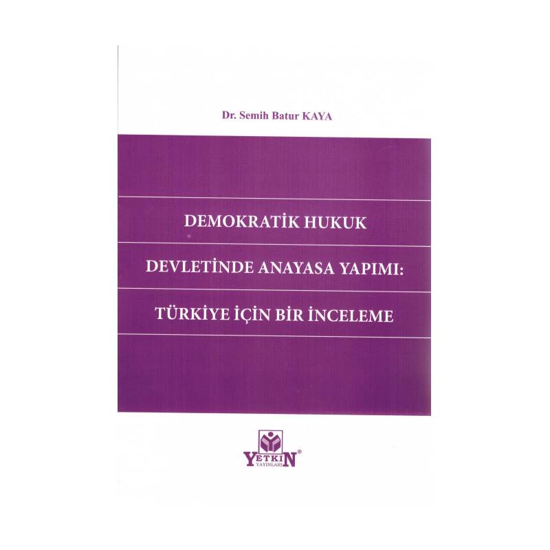 Demokratik Hukuk Devletinde...