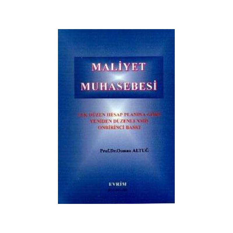Maliyet Muhasebesi