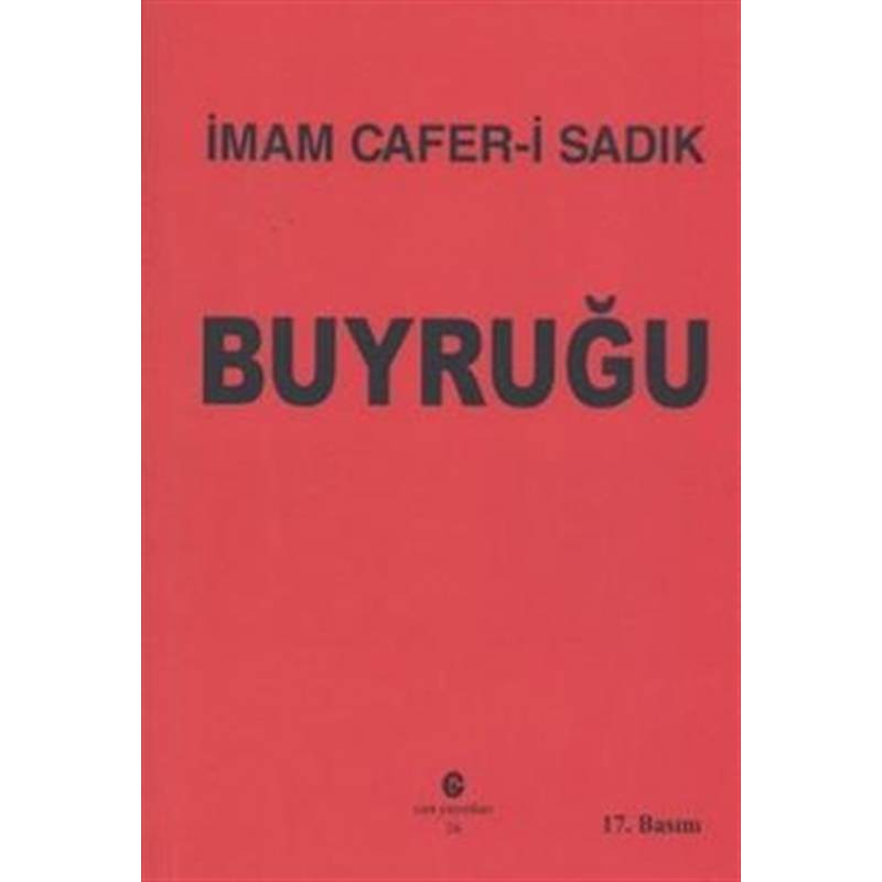 İmam Cafer-i Sadık Buyruğu