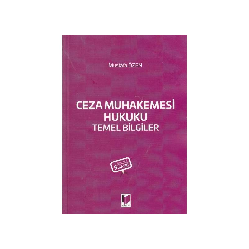 Ceza Muhakemesi Hukuku...