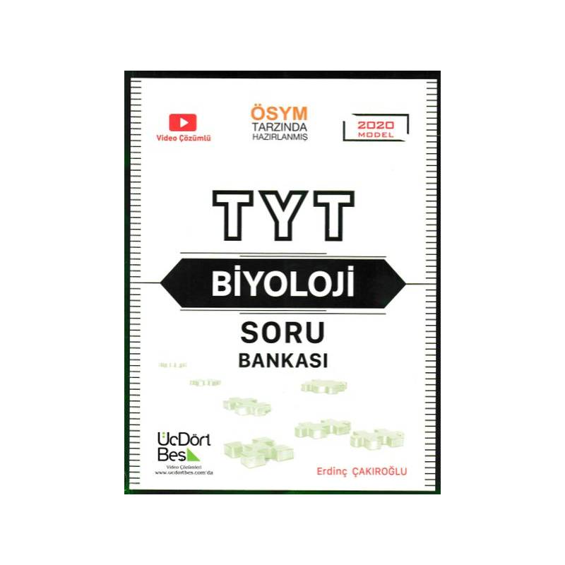 Üç Dört Beş Tyt Biyoloji Soru Bankası Yeni