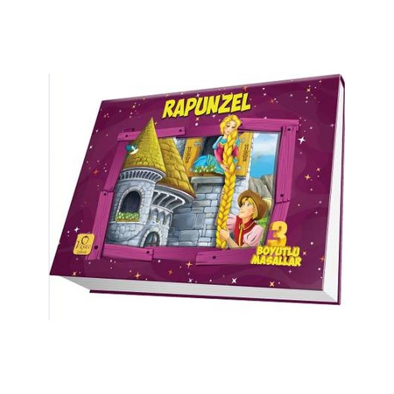 Üç Boyutlu Masallar Rapunzel Ciltli