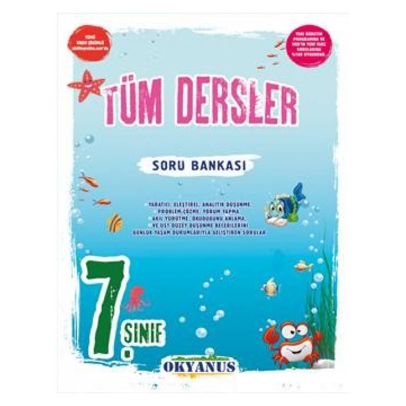 7. Sınıf Tüm Dersler Soru...