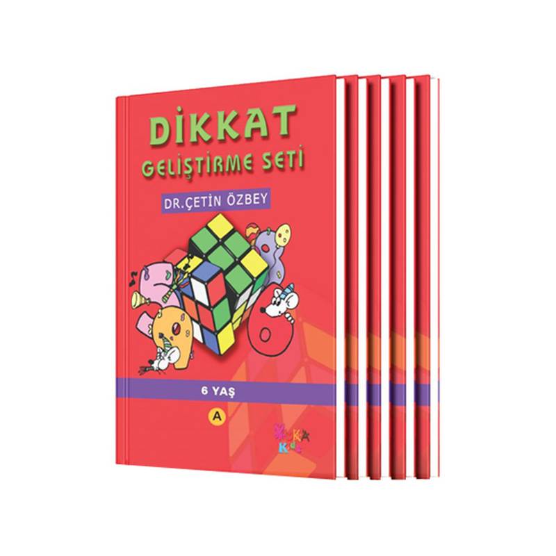 Dikkat Geliştirme Seti 6 Yaş 5 Kitap