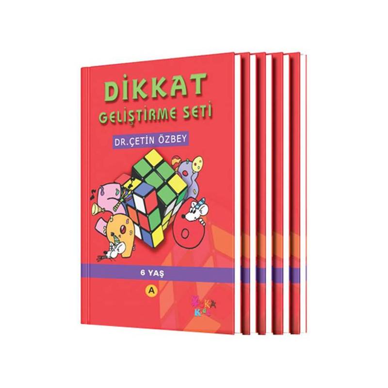 Dikkat Geliştirme Seti 6 Yaş 5 Kitap