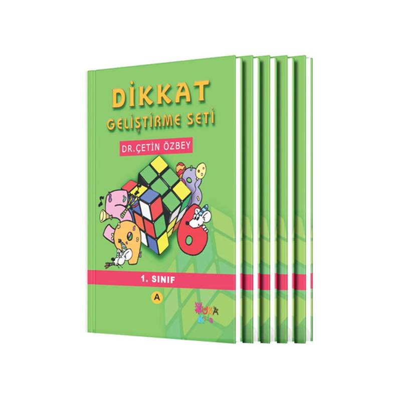 Dikkat Geliştirme Seti 1. Sınıf 5 Kitap