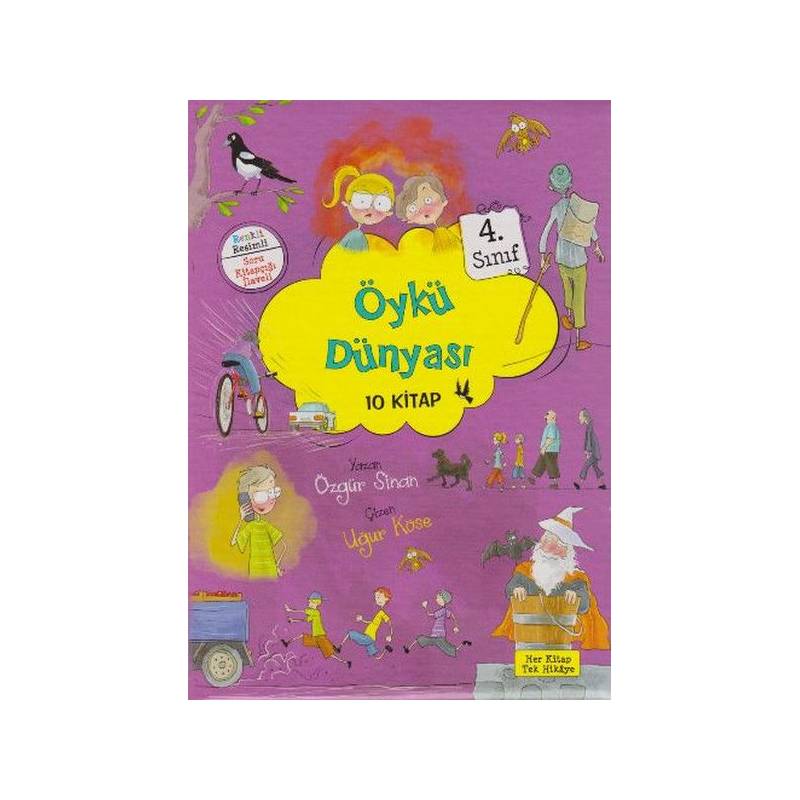 Öykü Dünyası 4. Sınıf 10 Kitap