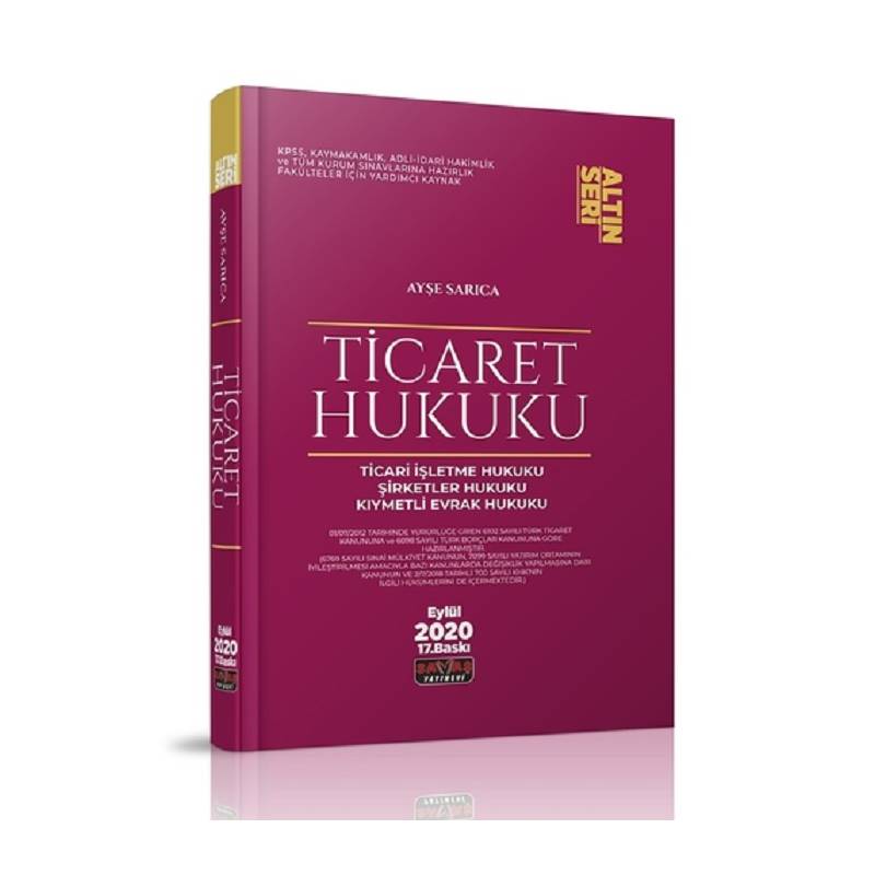 Ticaret Hukuku Konu...