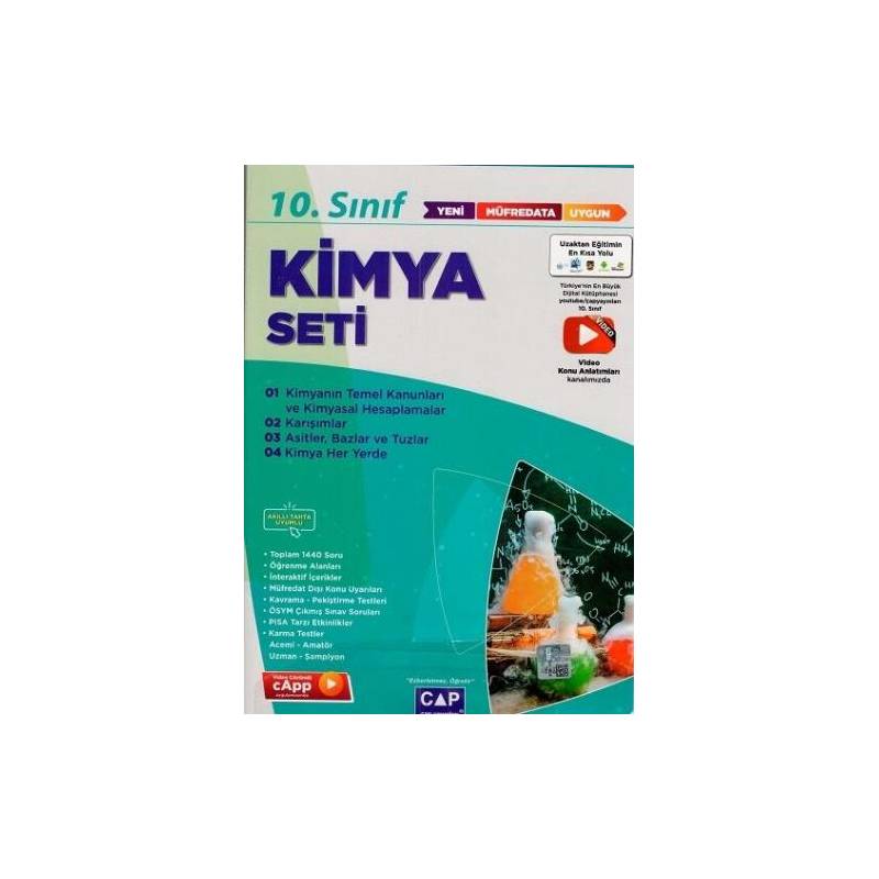 10. Sınıf Kimya Anadolu Seti