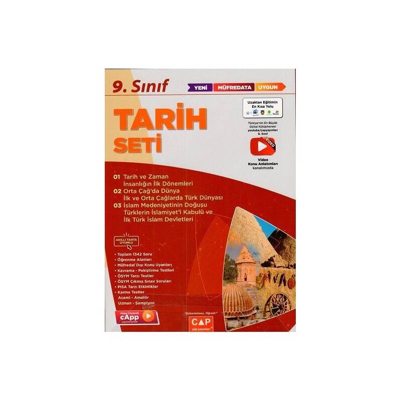 Çap 9. Sınıf Tarih Seti