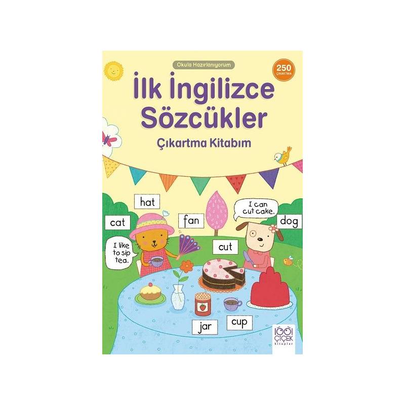 İlk İngilizce Sözcükler Çıkartma Kitabım- 250 Çıkartma