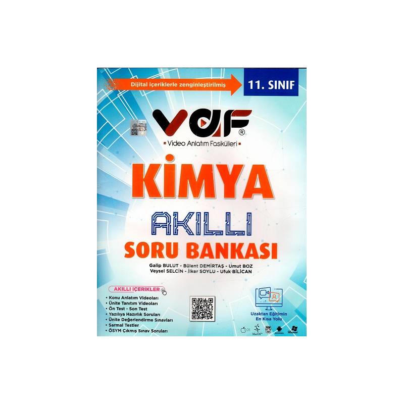 11.SINIF SORU BANKASI KİMYA
