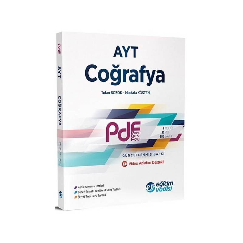 AYT Pdf Coğrafya Video...