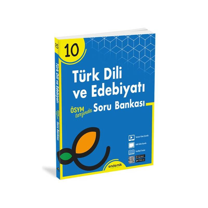 Endemik 10.sınıf Türk Dili Ve Edebiyatı Soru Bankası