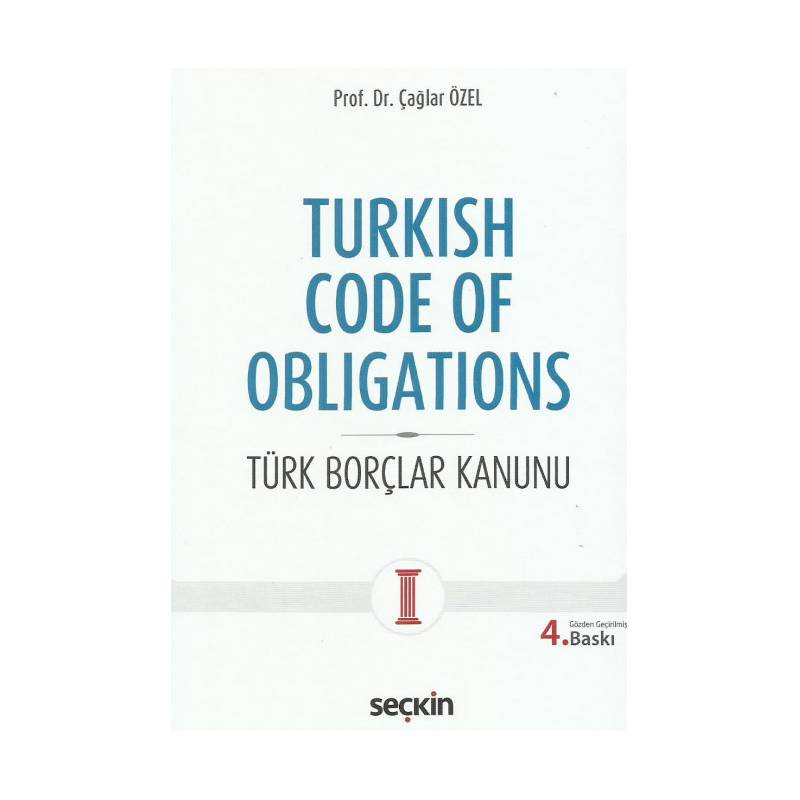 Turkish Code Of Obligations...