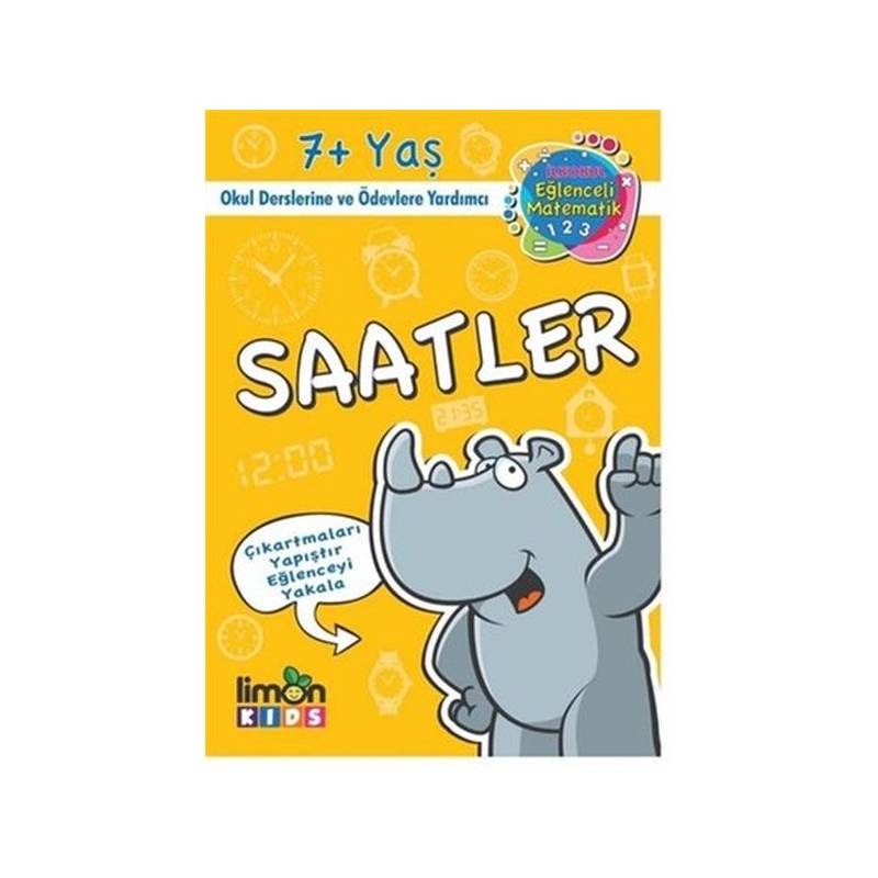 İlkokul Eğlenceli Matematik - Saatler