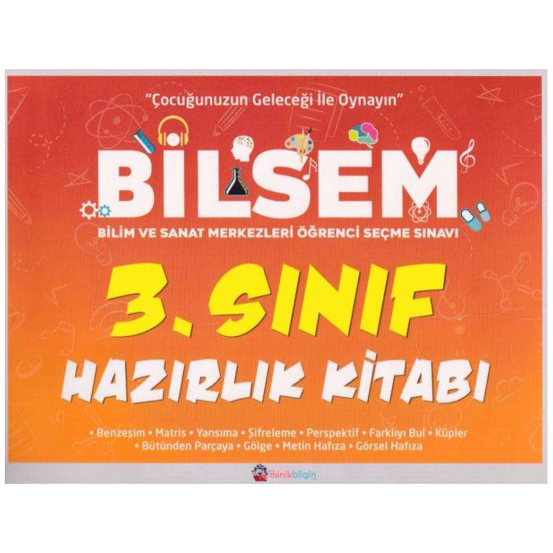 Minik Bilgin Bilsem 3. Sınıf Hazırlık Kitabı