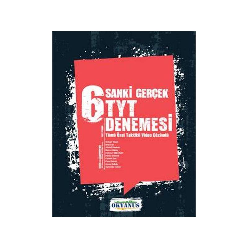 Tyt Sanki Gerçek 6'lı Deneme Sınavı