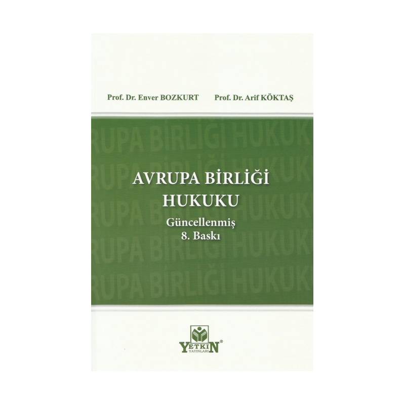 AVRUPA BİRLİĞİ HUKUKU