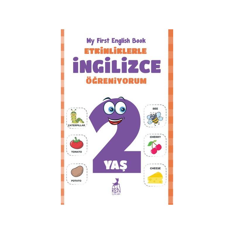 Etkinliklerle İngilizce Öğreniyorum 2 Yaş - My First English Book