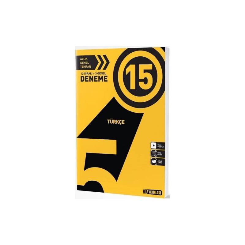 5. Sınıf Türkçe 15 Deneme
