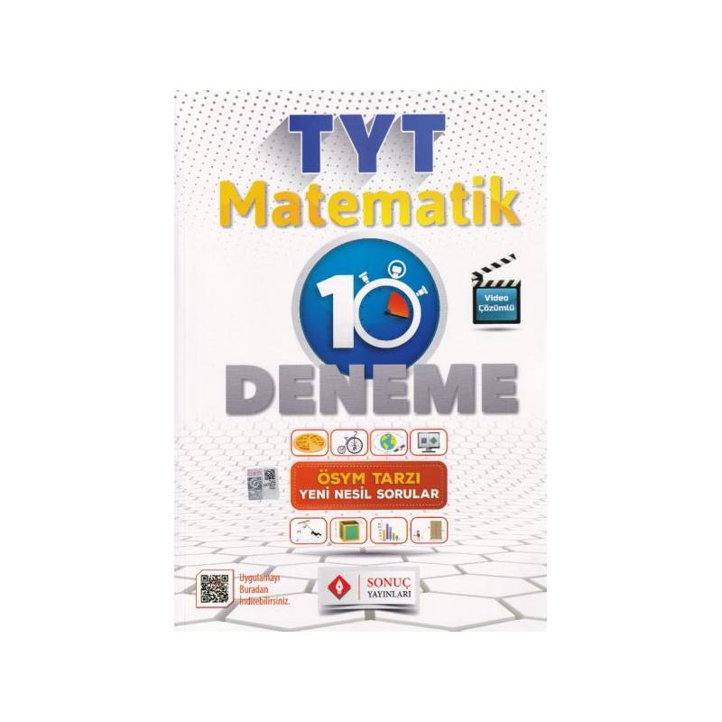 Sonuç Tyt Matematik Video Çözümlü 10 Deneme Karekodlu