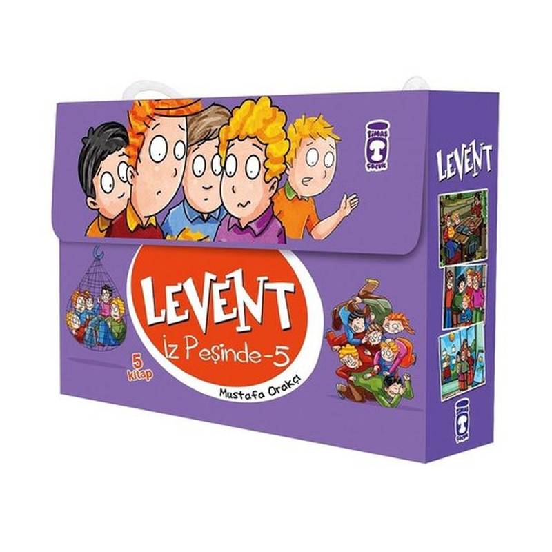 Levent İz Peşinde 5 Set (5 Kitap)