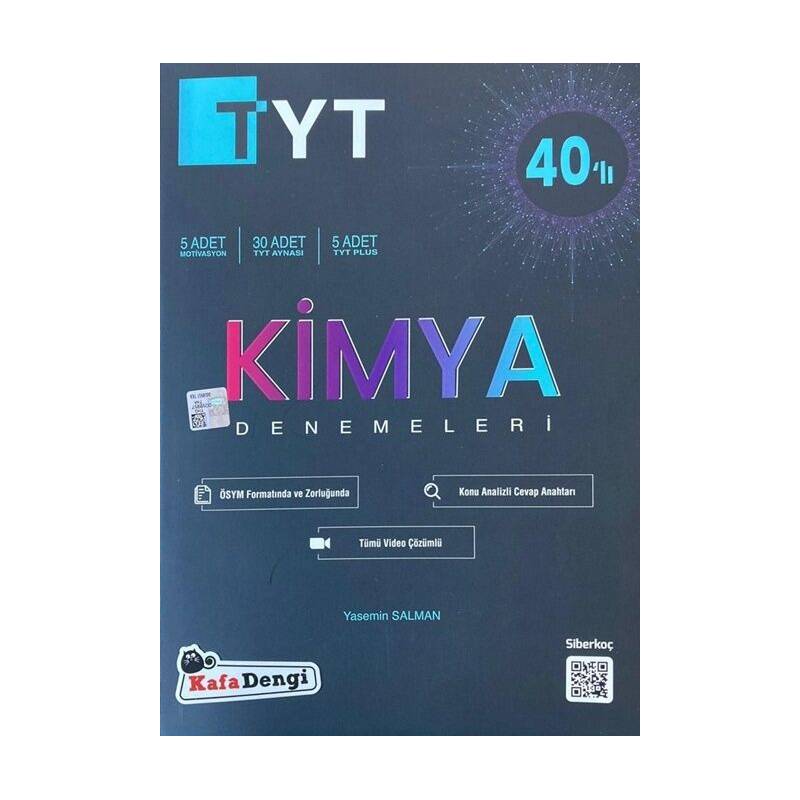 TYT Kimya 40 lı Branş Denemesi