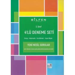 3. Sınıf 4 lü Deneme Seti