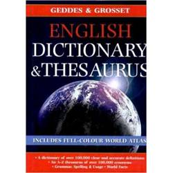 English Dictionary Thesaurus