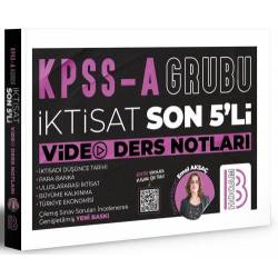 KPSS A Grubu İktisat Son...