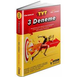 TYT Tüm Dersler 3 Deneme