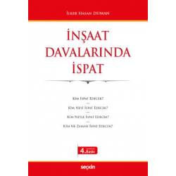 İnşaat Davalarında İspat