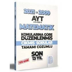 2009-2021 AYT Matematik Son...