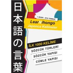 Lear Nihongo Japonca Kelimeler