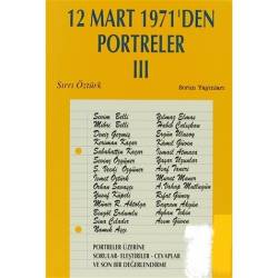 12 Mart 1971''Den Portreler...