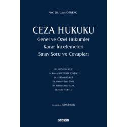 Ceza Hukuku Genel ve Özel...
