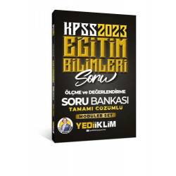KPSS Eğitim Bilimleri Ölçme...